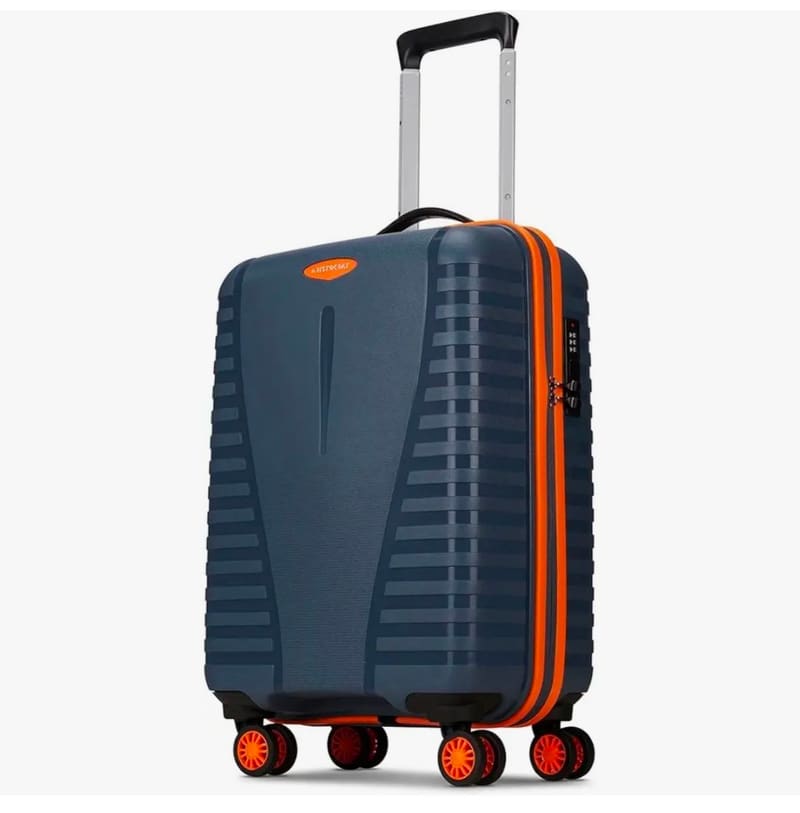 Aristocrat 8-Wheel Cabin, Hard Case Trolley Bag, Spanish Blue @ 1,139