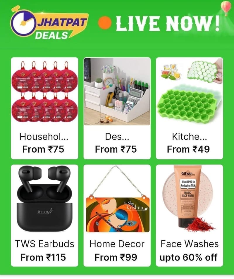 🔥  Jhatpat Deals