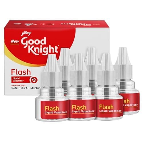 Good knight Flash Liquid Vaporiser  Pack of 6 (45ml each) | ...