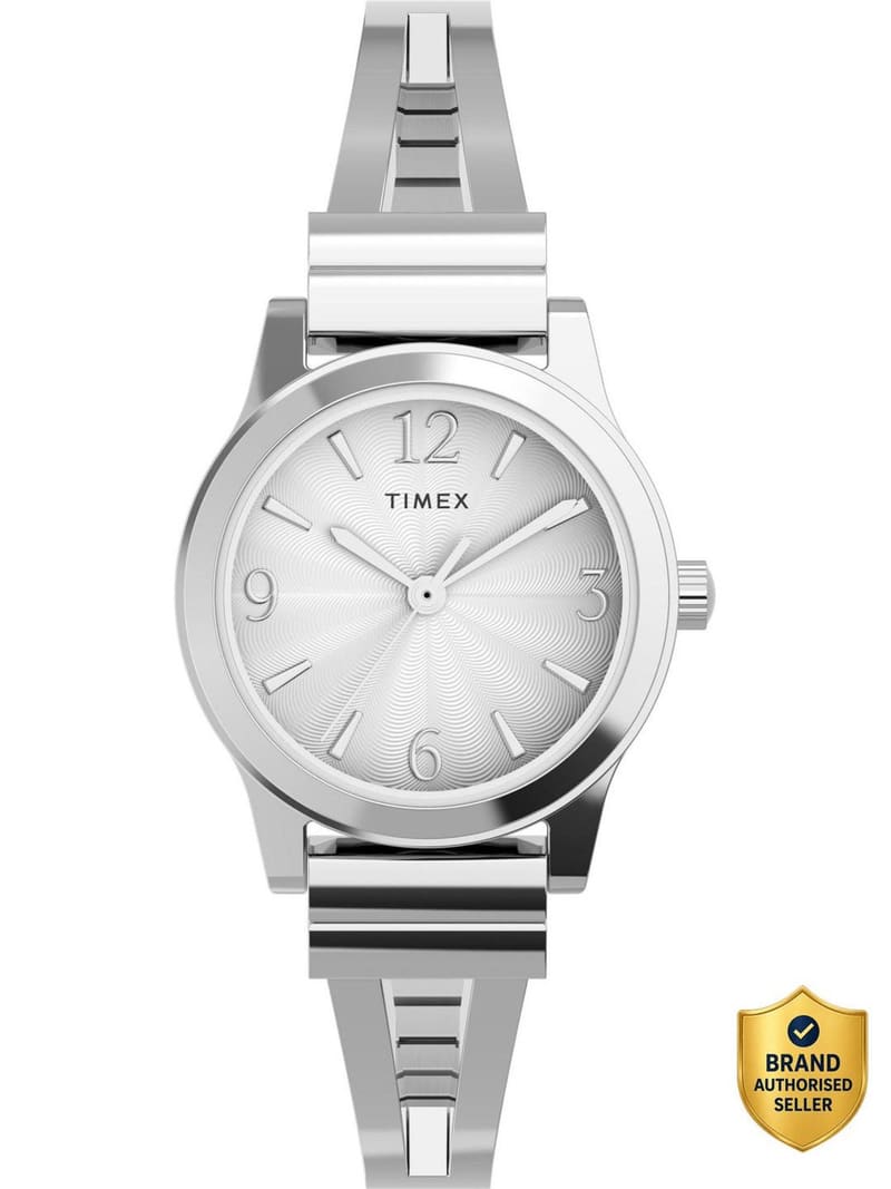 Round 25mm Silver Dial Analog Watch - For Women TW2W18400JQ