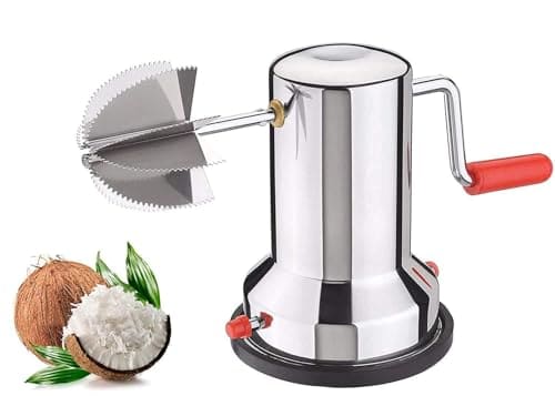 Coconut Scraper Machine with Vacuum Suction Base, Stainless ...