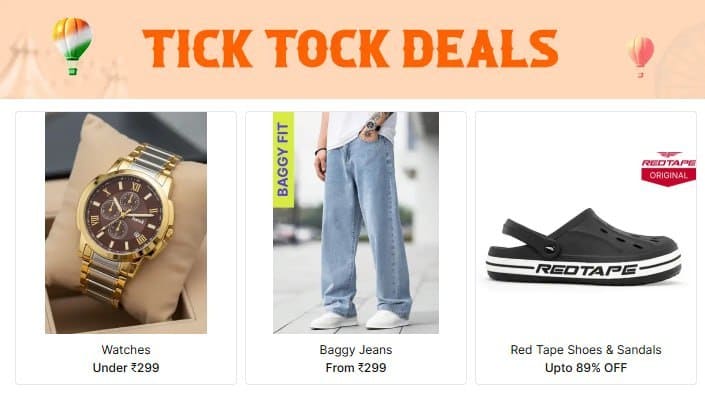 🔥  TICK TOCK DEALS ⏱️