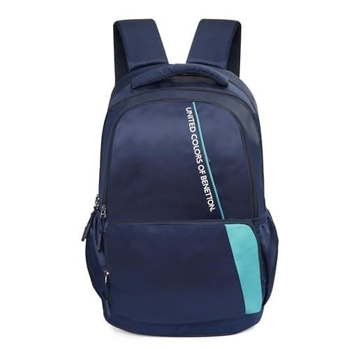 United Colors of Benetton Vance 32L Laptop Backpack, Water-R...