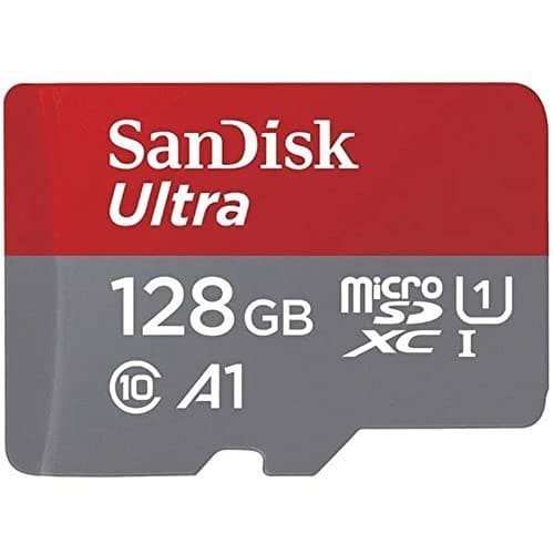 🛍️ SanDisk Ultra 128GB microSDXC UHS-I, 140MB/s R, Memory Card, 10 Y Warranty, for Smartphones