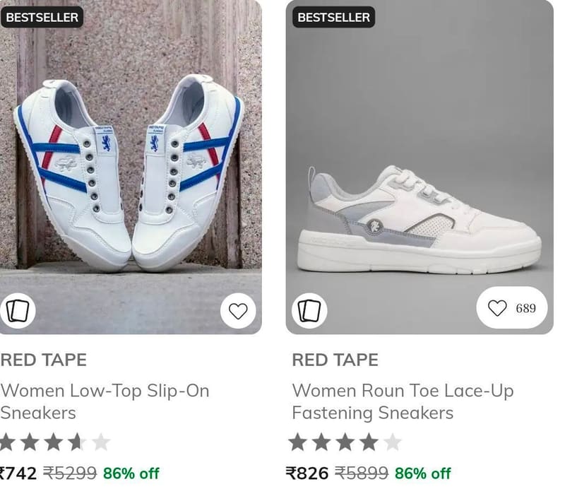 Ajio : Upto 86% Off On Premium Brand Men's & Women's Shoe