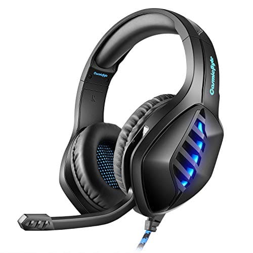 🛍️ Cosmic Byte GS430 Gaming wired over ear Headphone, 7 Color RGB LED and Microphone
