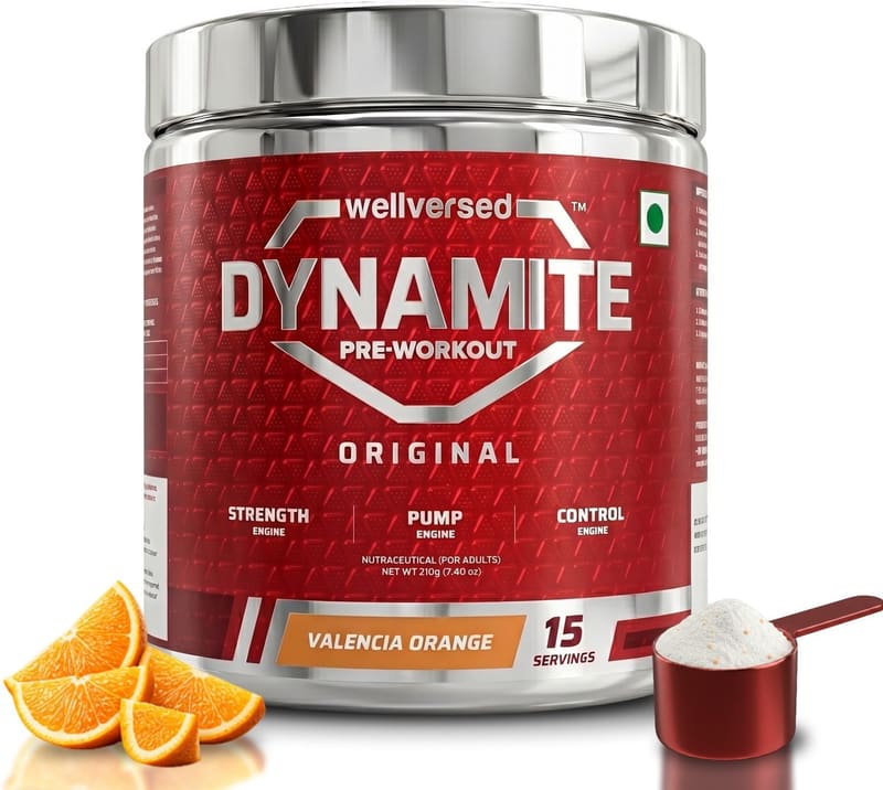 Pre-Workout (210g, 15 Servings) | Unleash Explosive Energy P...