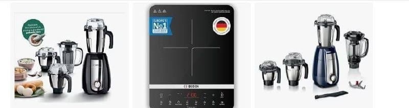 Grab : Upto 39% Off on Bosch Kitchen Appliances + Bank Offers