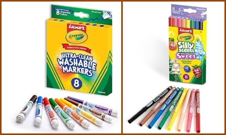 Amazon Grab : Upto 40% On Luxor Crayola Markers