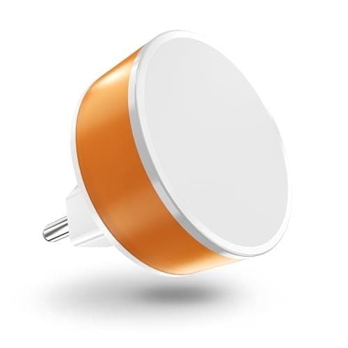 🛍️ GM 3032 Nano LED Night Lamp, 0.5W Plug-in Night Light with Soft Ambient Glow for Bedroom, Kids Room, Hallway, Energy-Efficient, Long Life LED, Compact Design, White (1)