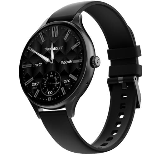 Fire-Boltt Phoenix Air Smart Watch 1.26 Round Display, Rotat...