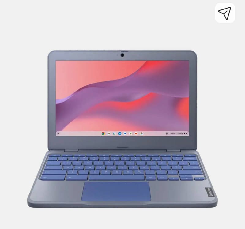 Lenovo Chromebook Intel Celeron Dual Core N4500 - (4 GB/64 GB) @9,381