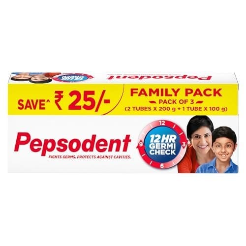 Pepsodent Germicheck Anti cavity Toothpaste | 12 HR protecti...