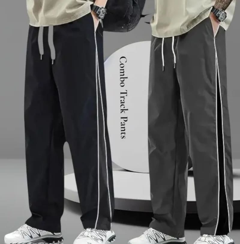 Baggy fit trackpants pack of 2 ✅₹452    l⭐4.1
