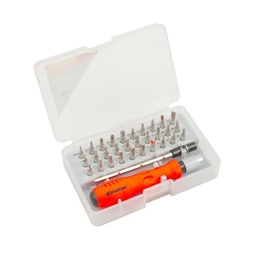 SPARTAN ISH-0408, 32-In-1 Mini Precision Screwdriver Bits Se...