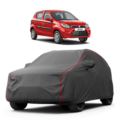 🛍️ Heavy-Duty Car Cover for Compatible with Maruti 800 (1983 to 2026 All Models) Deluxe Car Protection Cover Weather-Resistant & UV-Resistant All-Season Exterior Protection