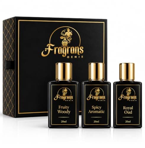 Signature Men's Perfume Gift Set | 3 Luxury Extrait De Parfu...