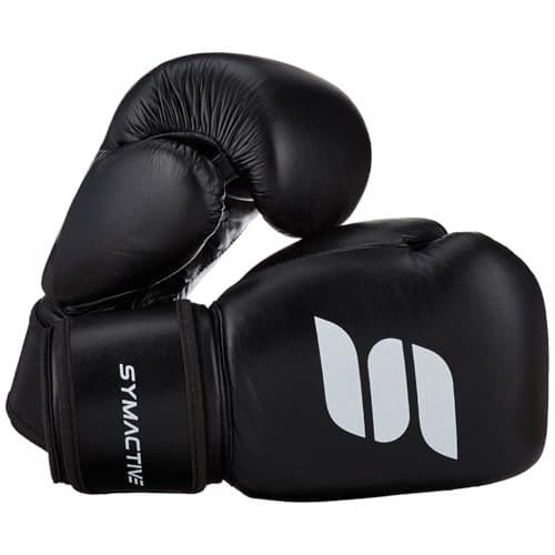 Amazon Brand  Symactive Leather Boxing Gloves for Men & Wome...