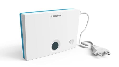 🛍️ Anchor by Panasonic Water Tank Overflow Alarm Bell, Human Voice with Buzzer Water Tank Alarm Bell (White, 38908N)