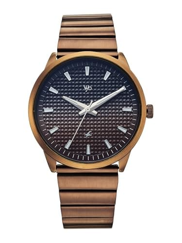 Fastrack Vyb Arcane with Quartz Analog Black+Coffee Dial Cof...