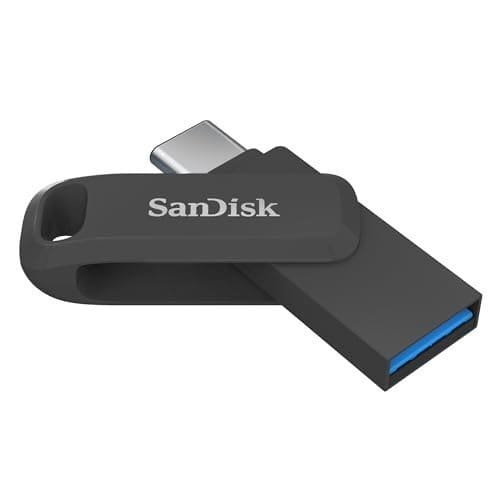 🛍️ SANDISK Ultra Dual Drive Go Type-C 128GB, OTG, Upto 400MB/s, Pendrive, Black, 5Y Warranty (SDDDC3-128G-I46PD)