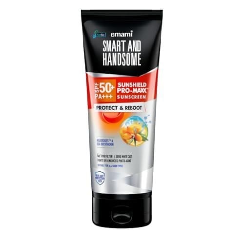 Smart And Handsome Sunshield Promaxx Sunscreen, Spf 50+ Pa++...