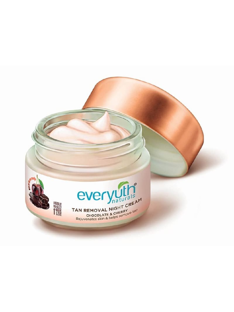 everyuth Naturals Tan Removal Chocolate & Cherry Night Cream...