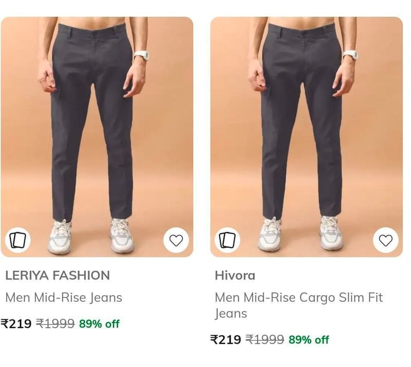 AJIO : Upto 90% Off On Clothing.
