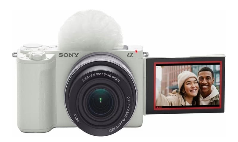 Sony 4K 26MP Mirrorless Vlog Camera with 16-50mm Power Zoom Lens for ₹81,240.