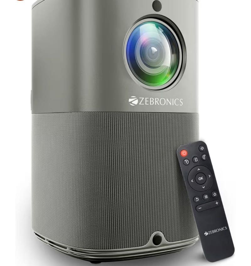 ZEBRONICS PIXAPLAY 18, Smart LED Vertical Projector at 12999/-