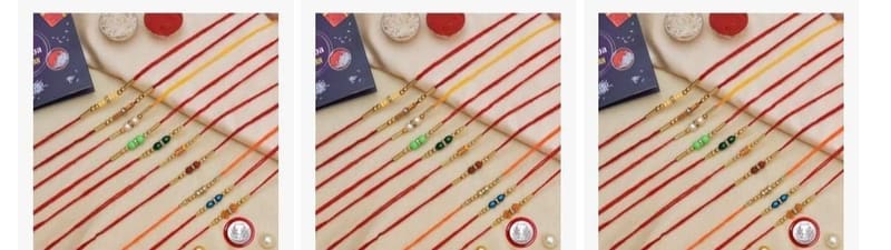 Pack Of 10 Rakhi | Apply 50% Off Coupon