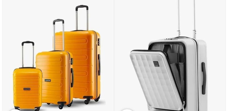 Snitch trolley bags starts from ₹1299