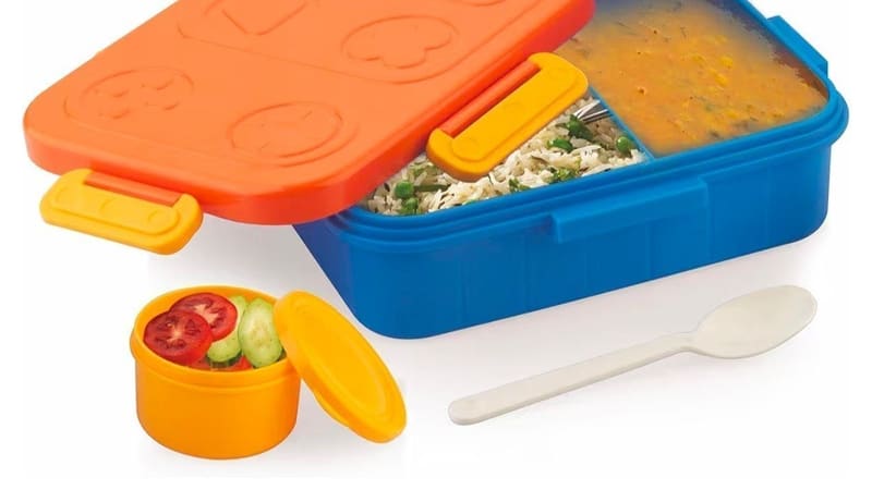 ATTRO TicTac Plastic Lunch Box @107