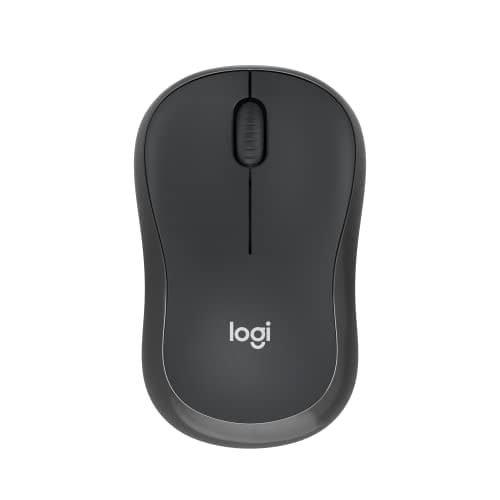 🛍️ Logitech M240 Silent Bluetooth Mouse, Compact, Portable, Smooth Tracking, 18-Month Battery, for Windows, macOS, ChromeOS, Compatible with PC, Mac, Laptop, Tablets - Graphite
