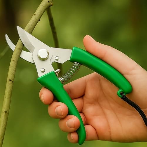 🛍️ Kraft Seeds Plant Cutter for Garden with Premium Stainless Steel Lock, Sharp Edges - Tree Cutter Tools & Gardening Tools, Grass Trimmer, Shear Cutting, Pruner for Plants and Leaves, Heavy Duty Cutter
