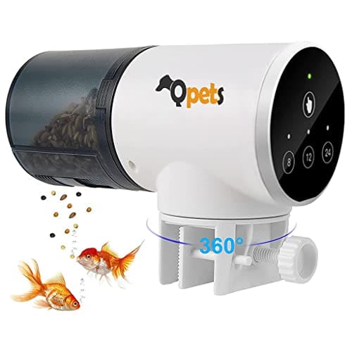 🛍️ Qpets® 3 Way Automatic Fish Feeder for Aquarium Timer Turtle Food Fish