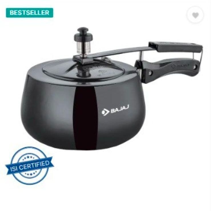 Flipkart | BAJAJ New Shakti 3HD HA Handi With IB 3 L Inner Lid Induction Bottom Pressure Cooker