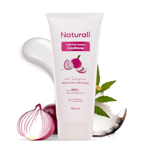 Naturali Hairfall Arrest Conditioner with Red Onion & Bhring...
