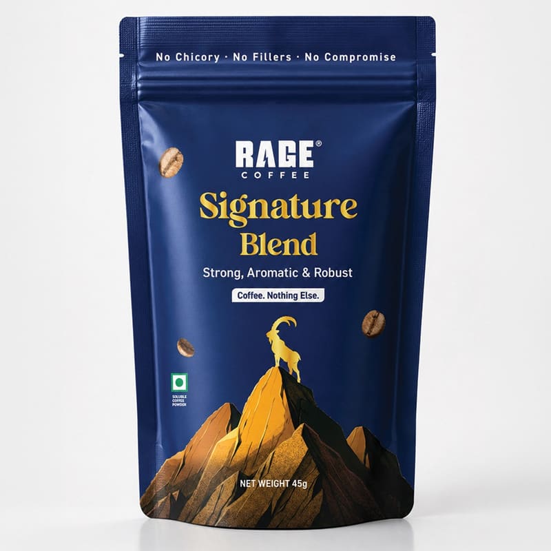 Signature Blend Instant Coffee | Strong, Aromatic & Robust |...