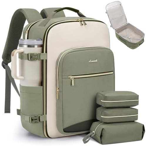 LOVEVOOK Travel Backpack for Women & Men Carry on Backpack P...