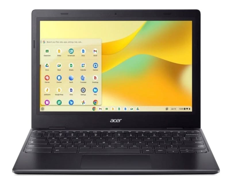 Acer Chromebook, Intel Celeron- N4500 Processor, 4GB LPDDR4 RAM, 64GB eMMC, 29.46cm /11.6" inch HD Display, Chrome OS, Intel UHD Graphics,WiFi 5, Black, 1.2 KG, CO731, Thin & Light Laptop