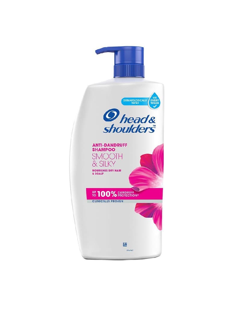 Head & Shoulders Unisex Smooth & Silky Shampoo 1 Litre