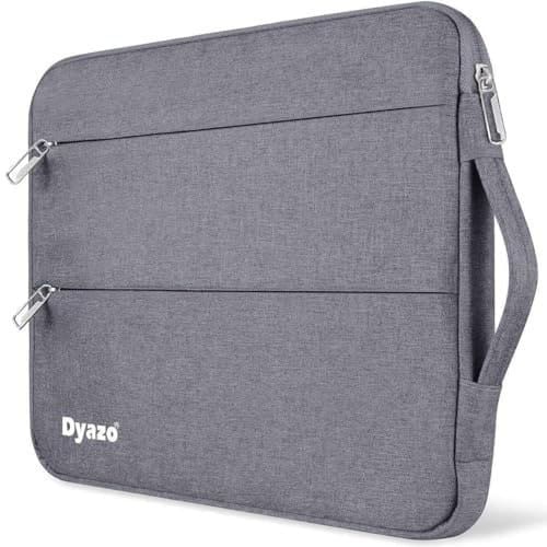 🛍️ Dyazo Water Resistant Laptop Sleeve/Laptop case/laptop cover with Handle Compatible for 15 Inch to 15.6" Inches laptops & Notebooks - Grey