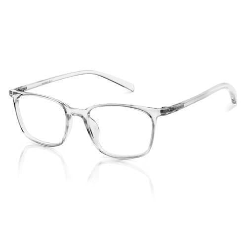 🛍️ LENSKART BLU | Zero Power Blue Cut Computer Glasses | Gaming Glasses | Anti Glare, Lightweight & Blocks Harmful Rays | UV Protection Specs | Men & Women | Medium | LB E13526