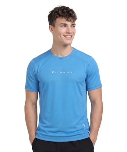ZENSHARK Gym T-Shirt for Men| Dry Fit Workout Sports T-Shirt...