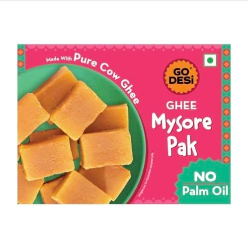GO DESi - Mysore Pak | Made with Desi Ghee | Indian Mithai |...
