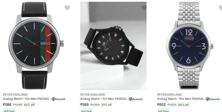 Flipkart | Upto 80% Off On Branded Watches.