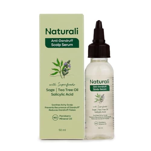 Naturali Anti-Dandruff Scalp Serum With Sage, Tea Tree Oil &...