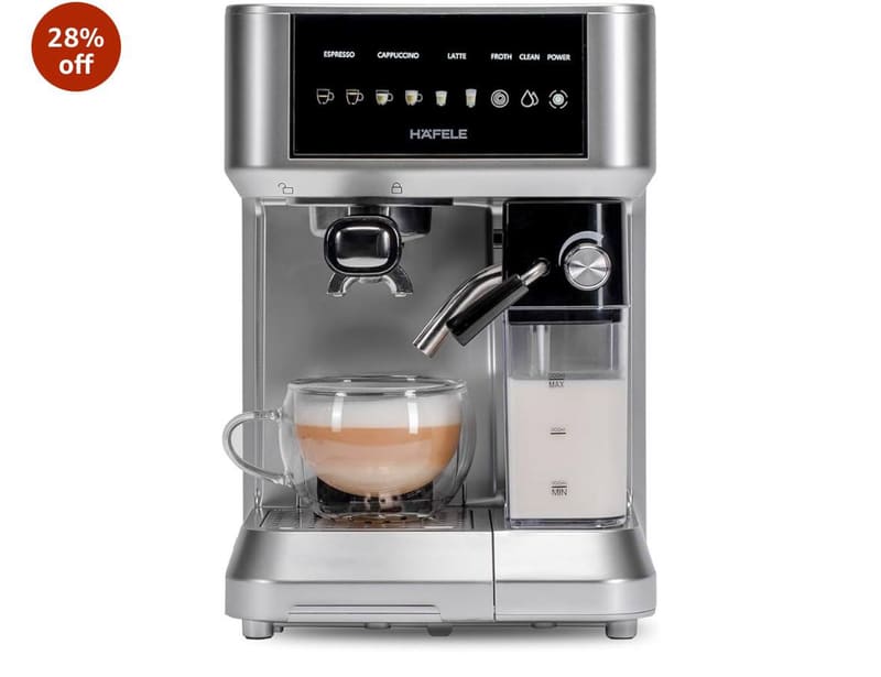Lowest : HAFELE U-Kaffee Nova Coffee Machine @27,490*