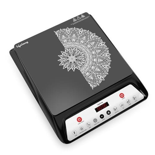 Lifelong 1800 Watt Induction Stove With Surge Protection, El...